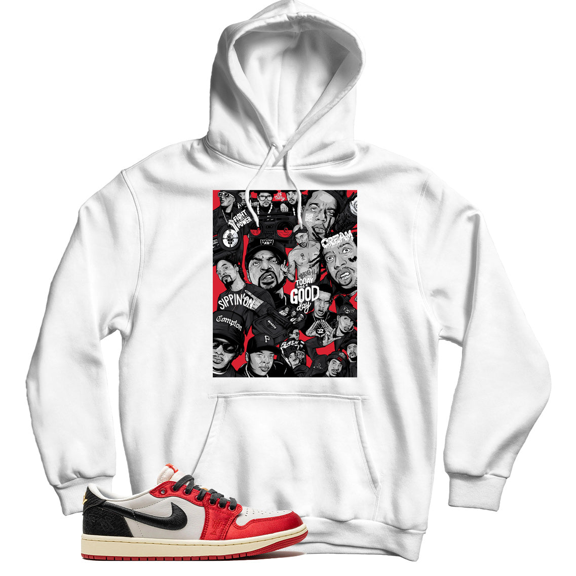 Jordan 1 Low Trophy Room hoodie