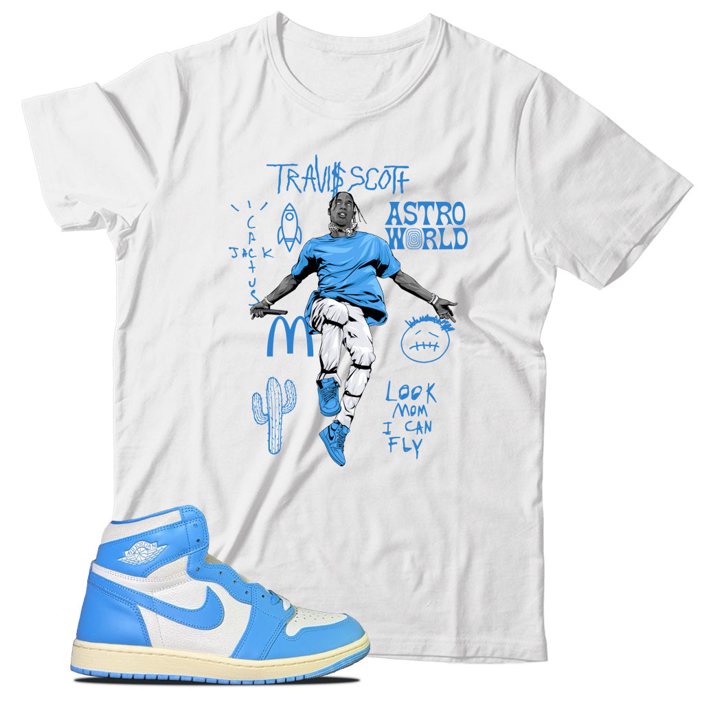 jordan 1 unc reimagined shirt