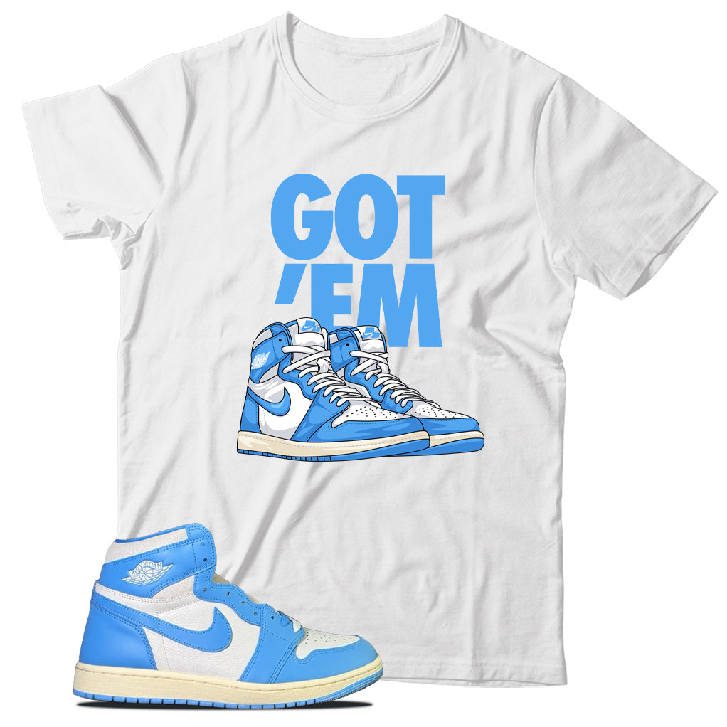 jordan 1 unc reimagined shirt