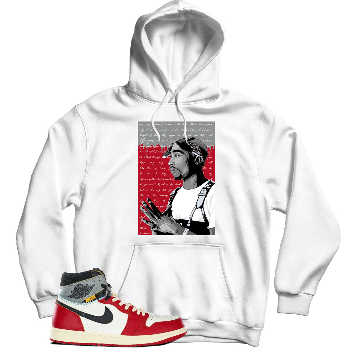 Jordan 1 Union LA Chicago hoodie
