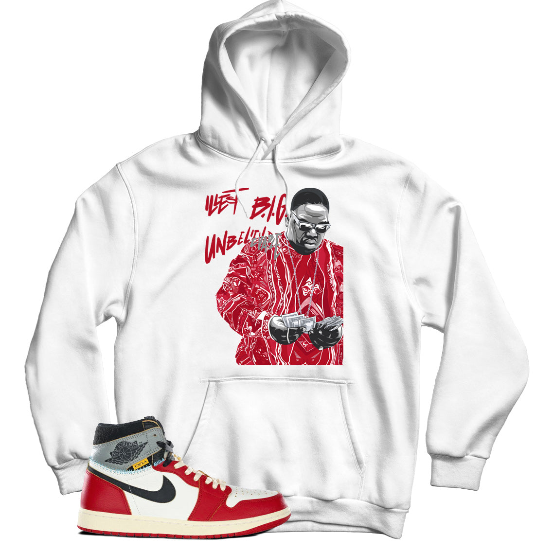 Jordan 1 Union LA Chicago hoodie