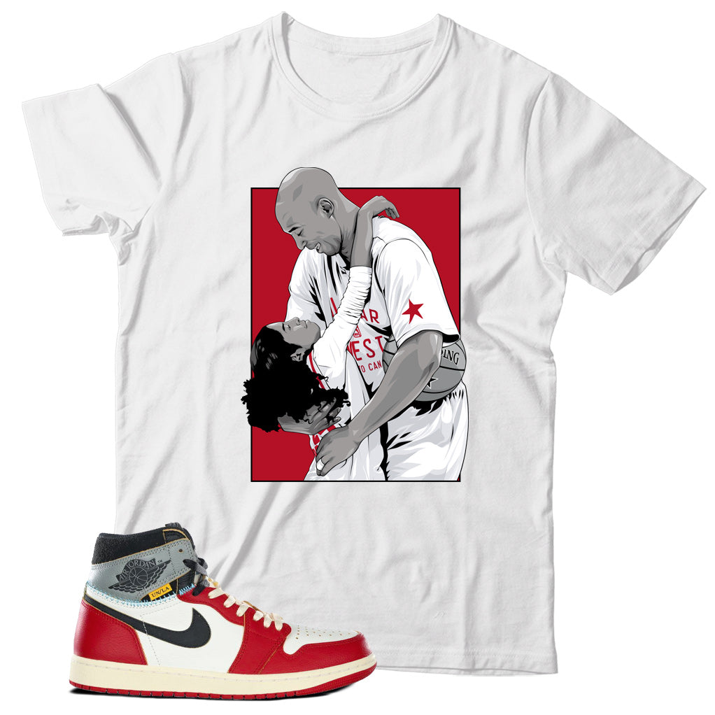 Jordan 1 Union LA Chicago Shadow shirt