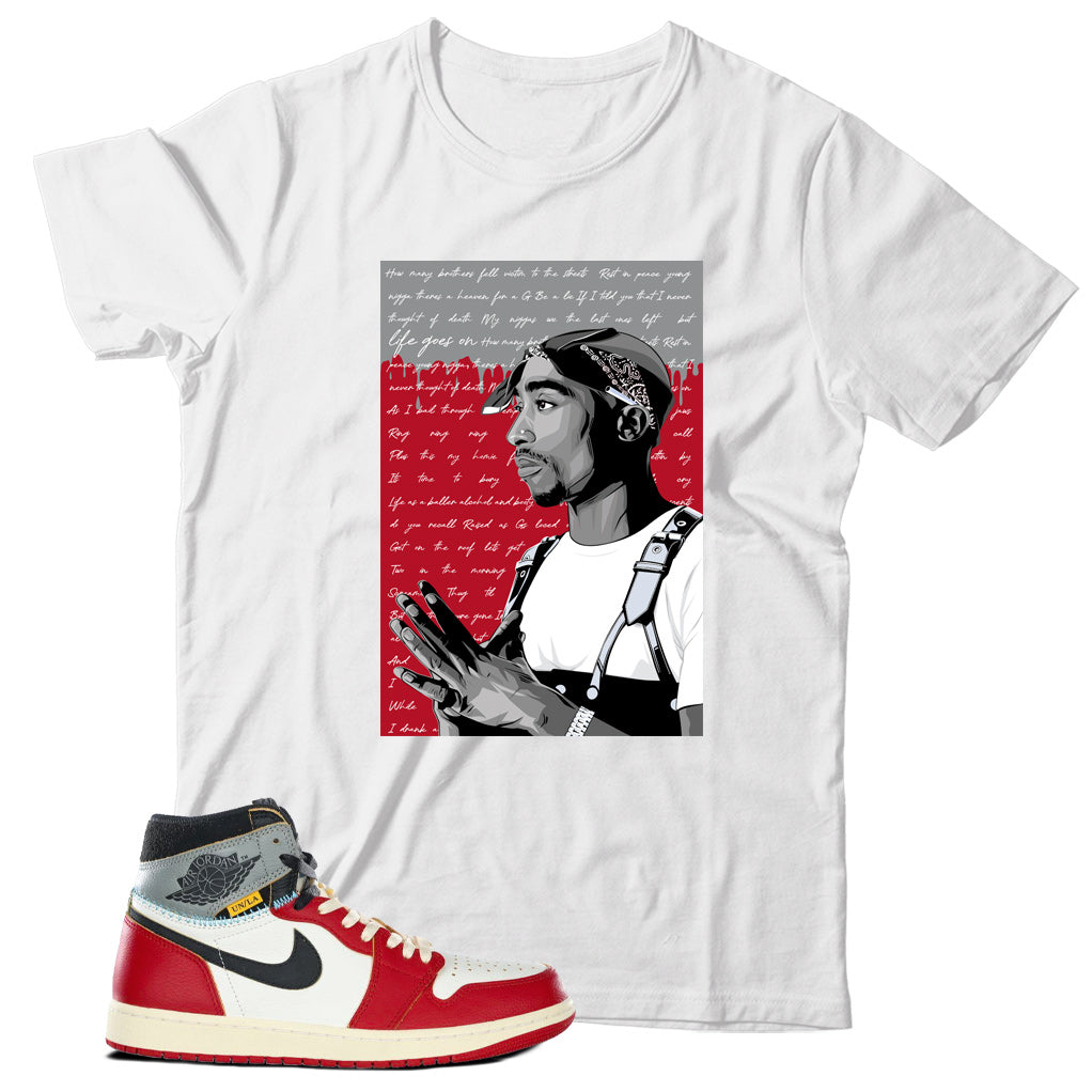 Jordan 1 Union LA Chicago Shadow shirt