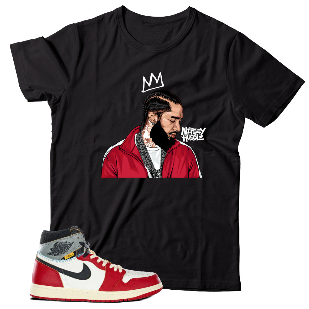 Jordan 1 Union LA Chicago Shadow shirt