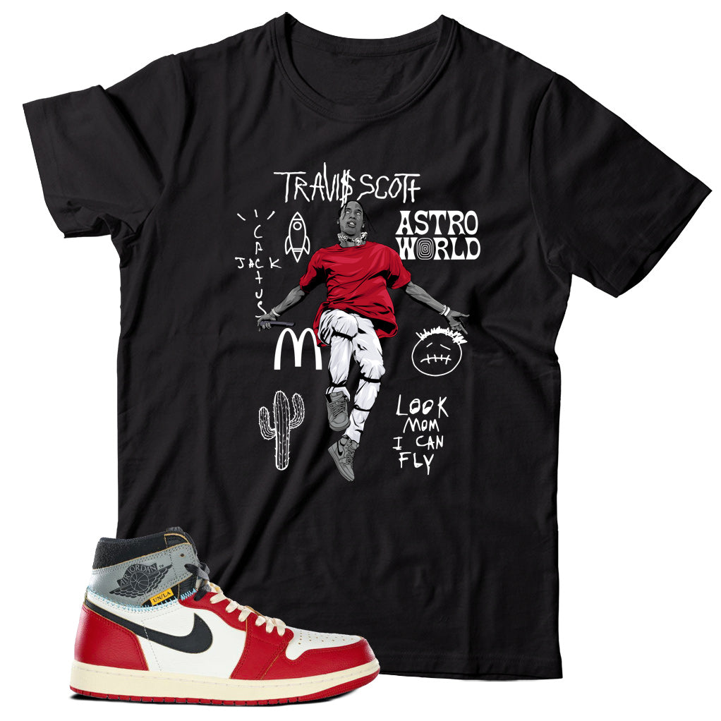 Jordan 1 Union LA Chicago Shadow shirt