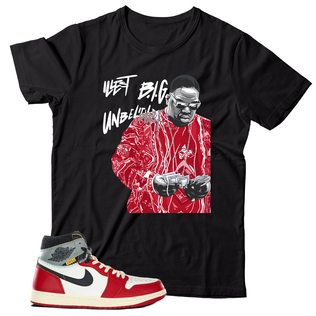Jordan 1 Union LA Chicago Shadow shirt