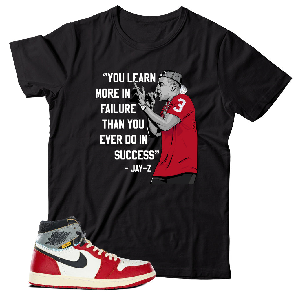 Jordan 1 Union LA Chicago Shadow shirt