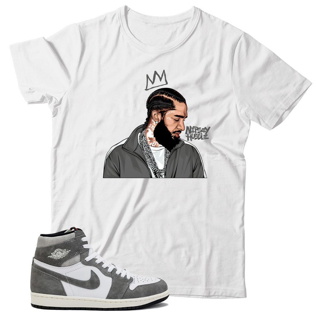 Jordan 1 Washed Black shirt