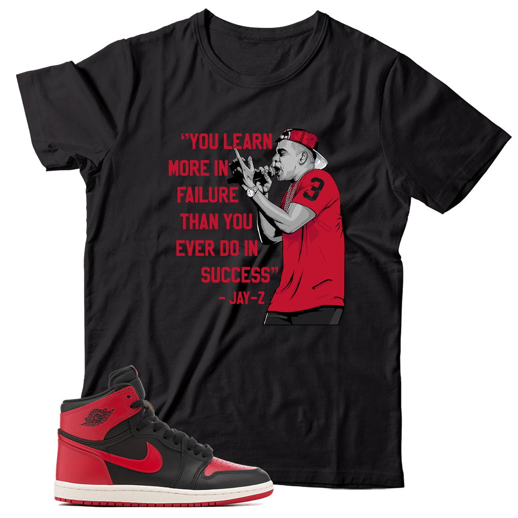 Jordan 1 ’85 Bred shirt