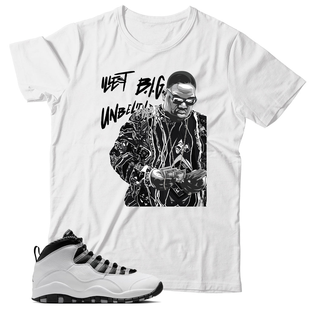 Shirt Match Jordan 10 Steel