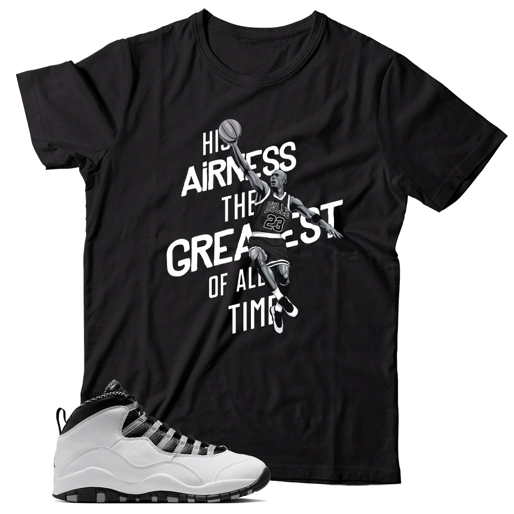 Shirt Match Jordan 10 Steel