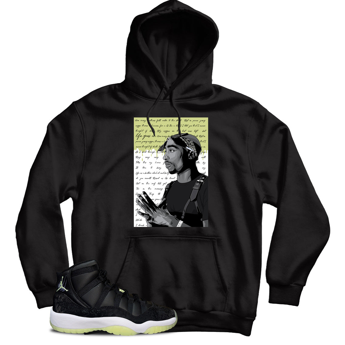 Jordan 11 Inner Beast hoodie