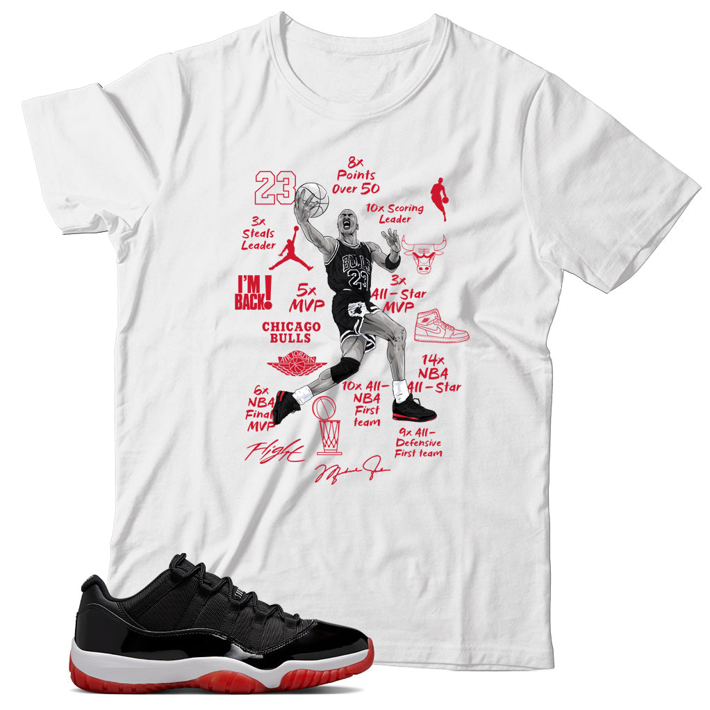 Jordan 11 Low Bred shirt