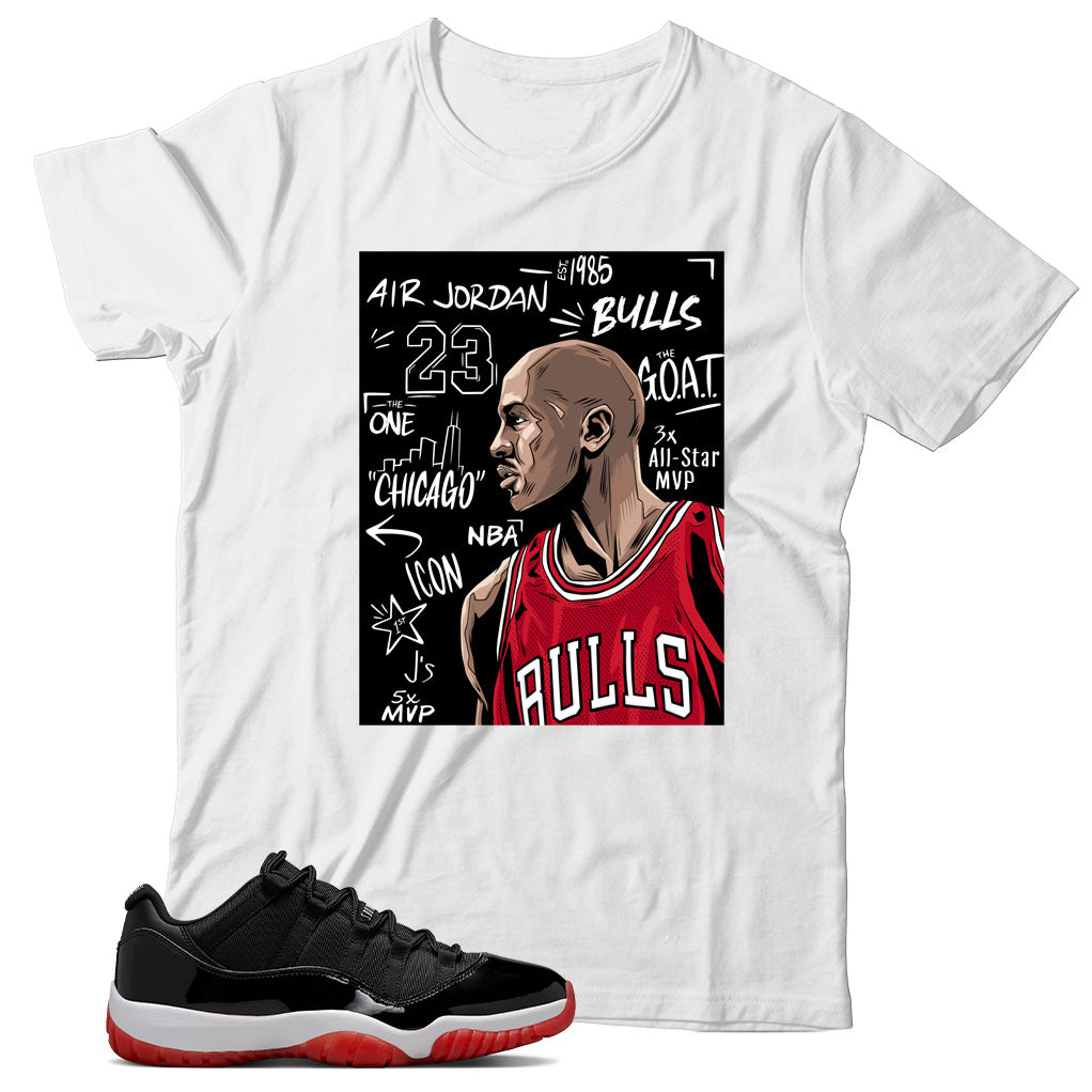 Jordan 11 Low Bred shirt