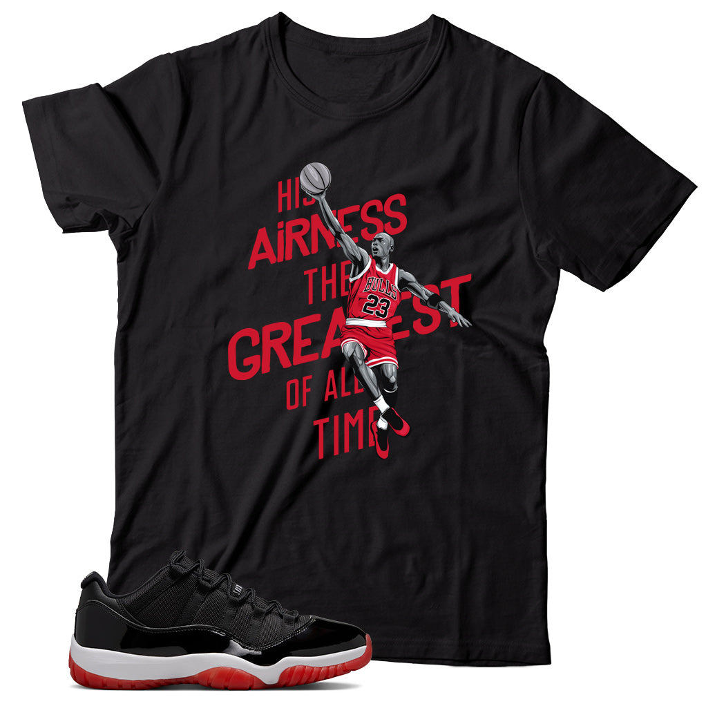 Jordan 11 Low Bred shirt