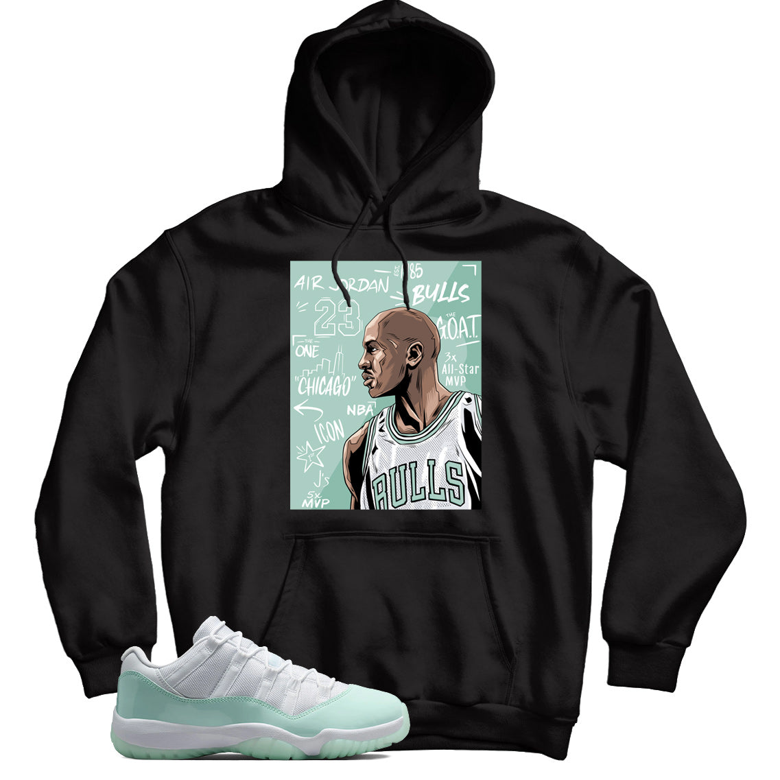 Jordan 11 Low Igloo hoodie