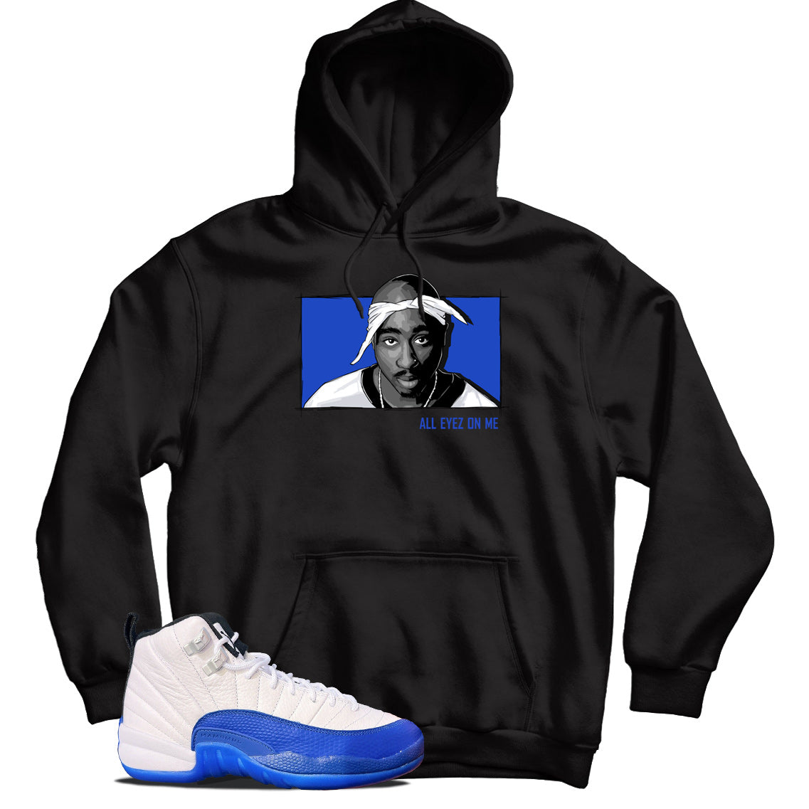 Jordan 12 Blueberry hoodie