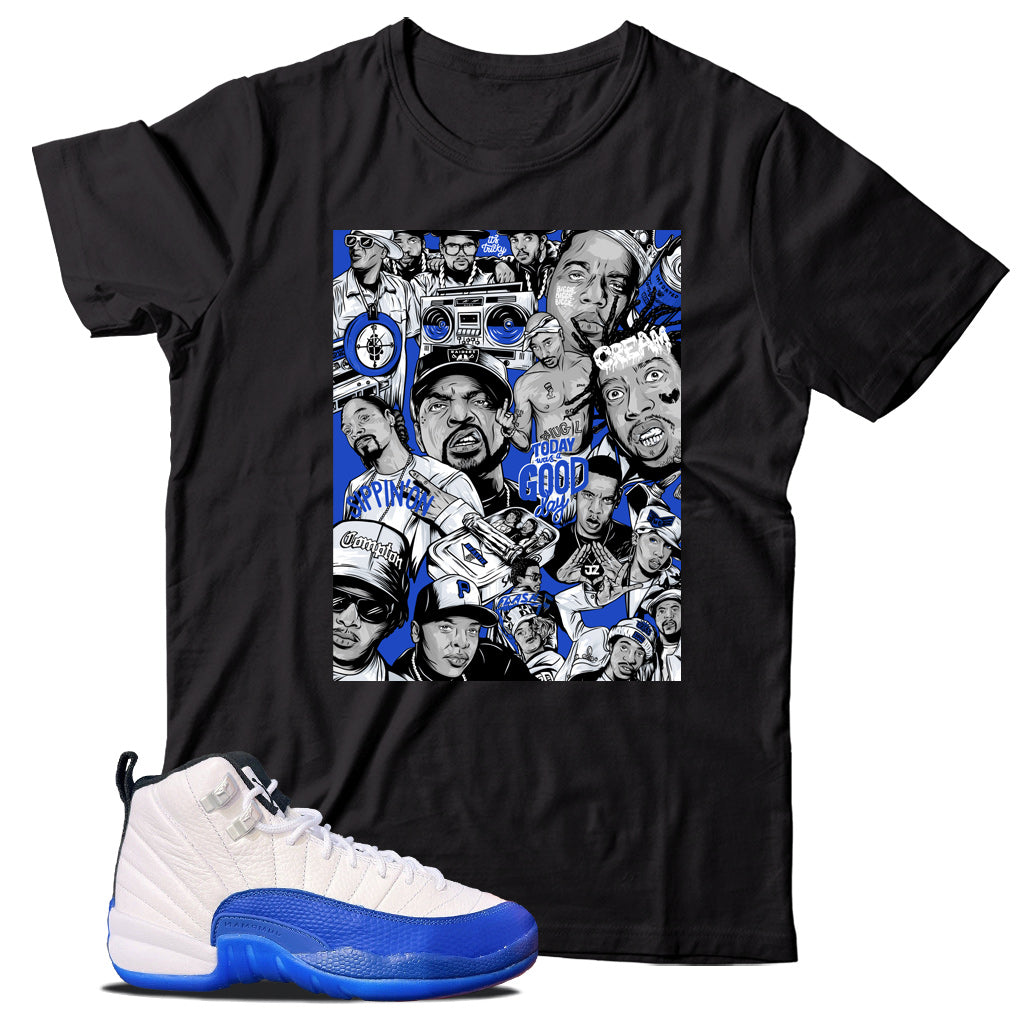Jordan 12 Blueberry shirt