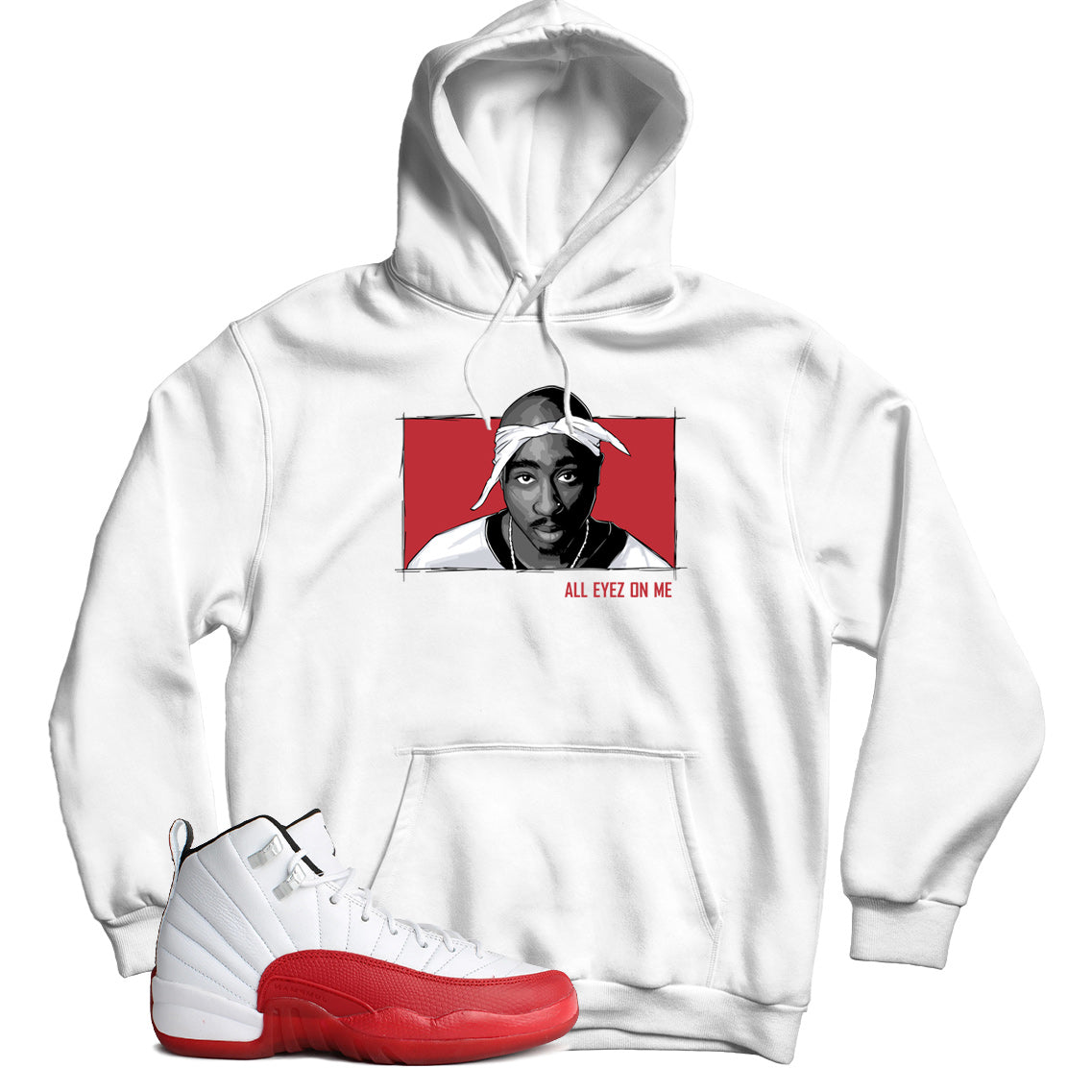 Jordan 12 Cherry hoodie