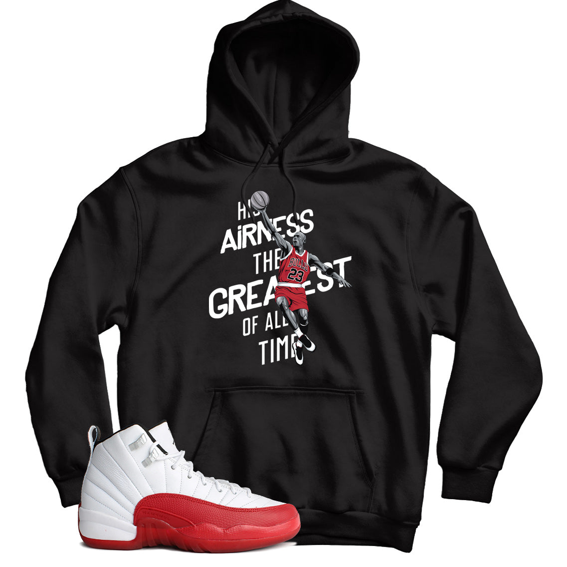 Jordan 12 Cherry hoodie