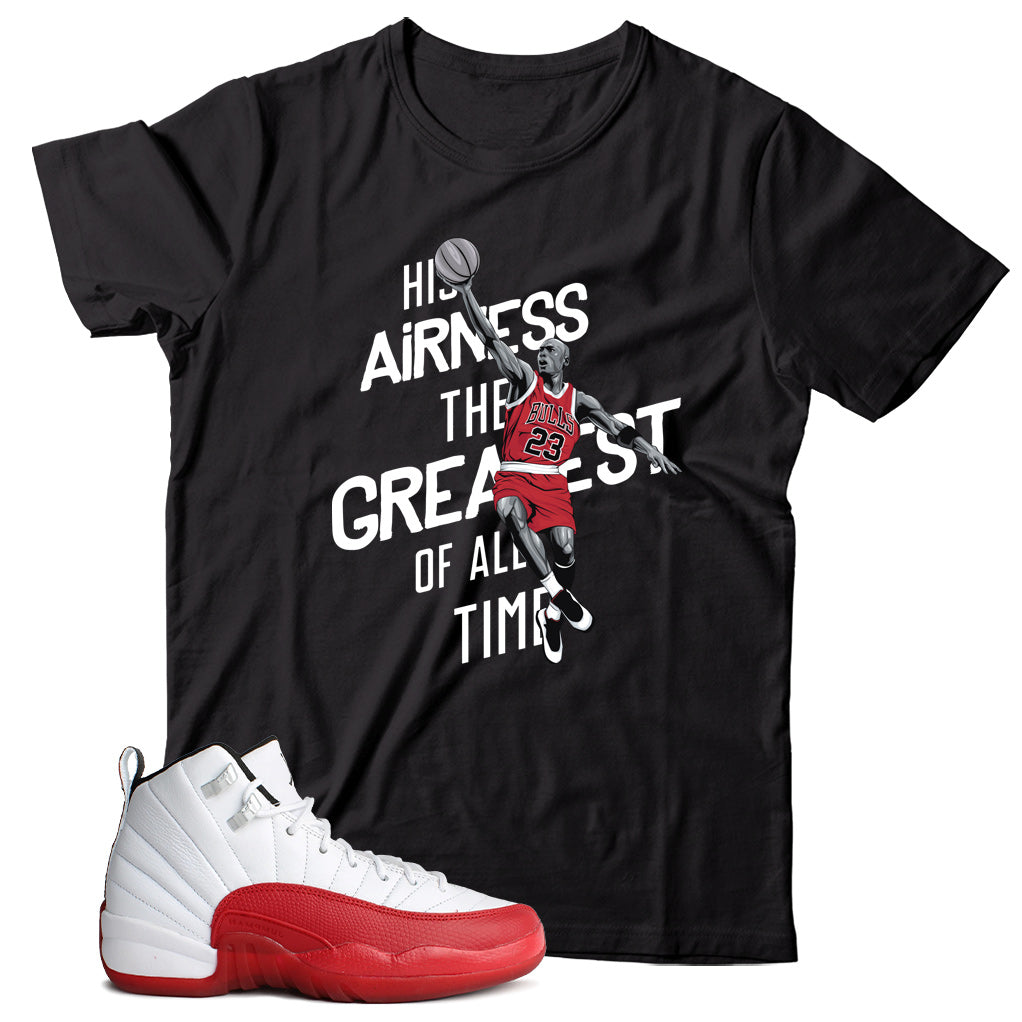 Shirt Match Jordan 12 Cherry