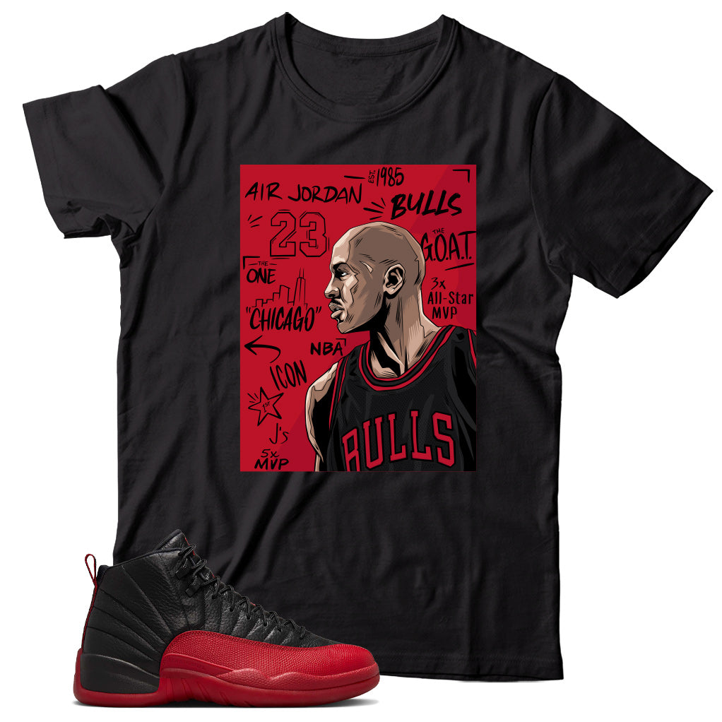 Jordan 12 Flu Game shirt