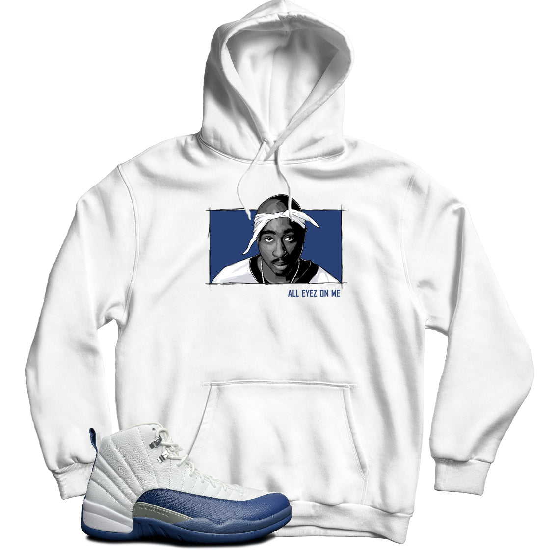 French Blue 12's hoodie