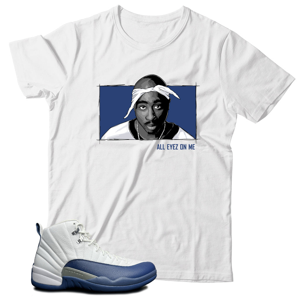 French Blue 12's shirt