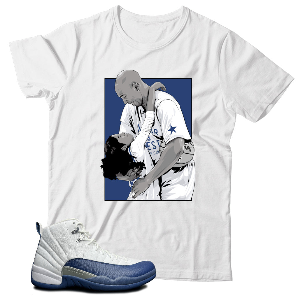 Shirt Match Jordan 12 French Blue