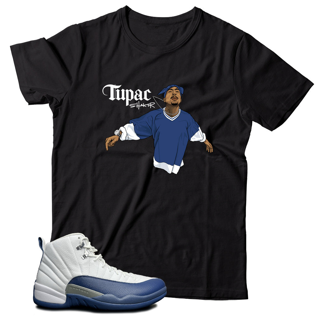 Shirt Match Jordan 12 French Blue