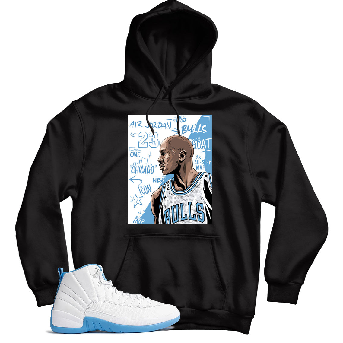 Jordan 12 Melo hoodie