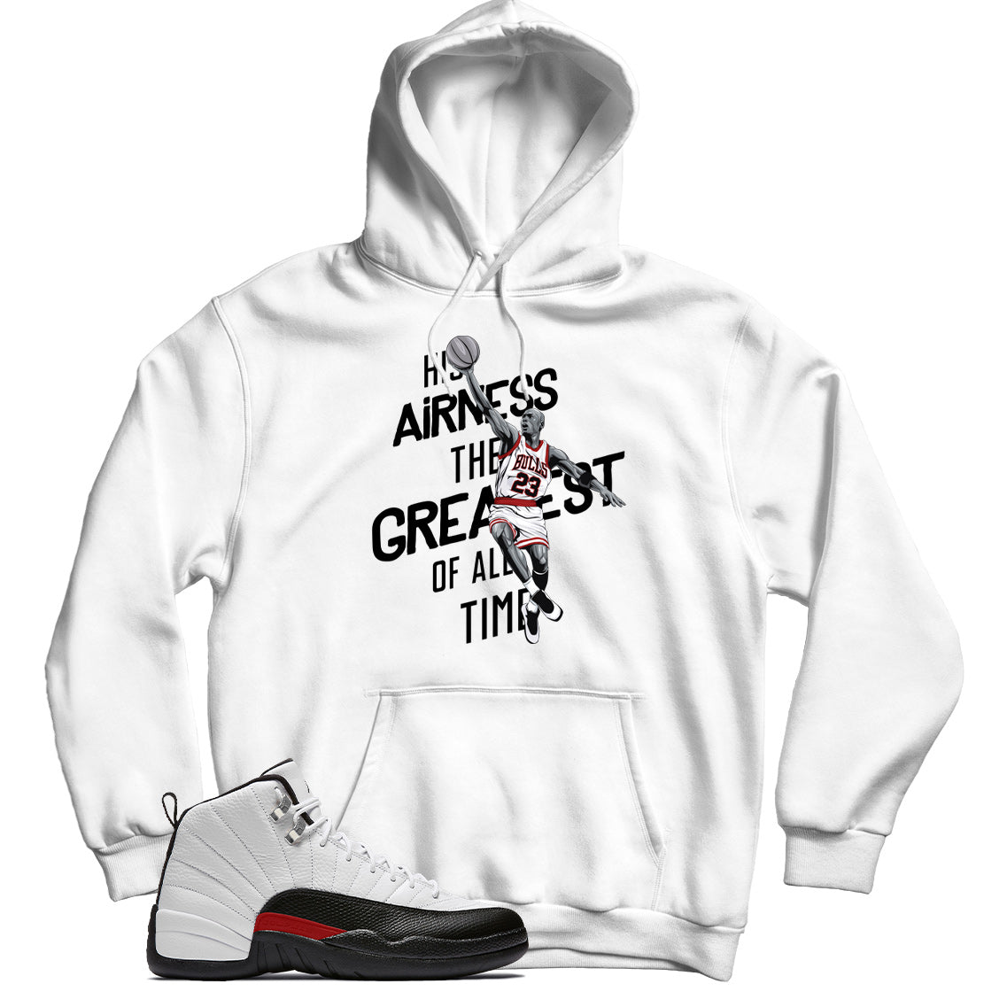 Jordan 12 Taxi Flip hoodie