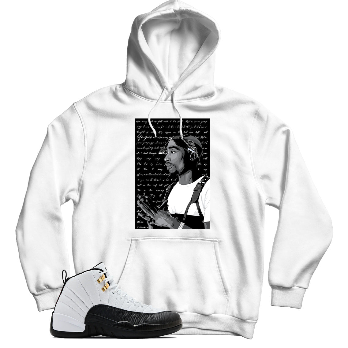 Jordan 12 Taxi hoodie