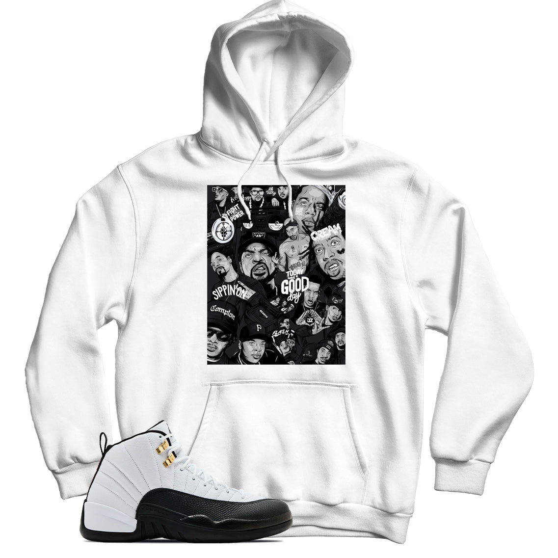 Jordan 12 Taxi hoodie