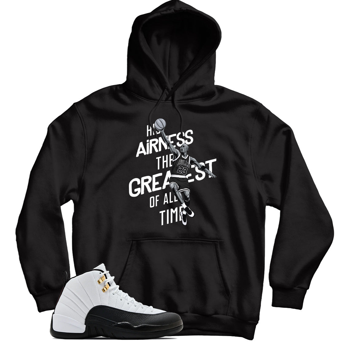 Jordan 12 Taxi hoodie