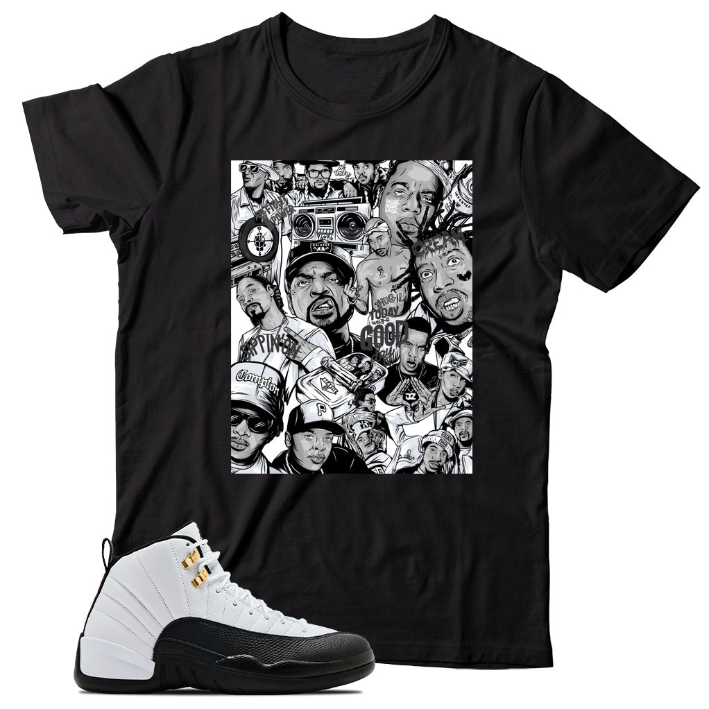 Jordan 12 Taxi shirt