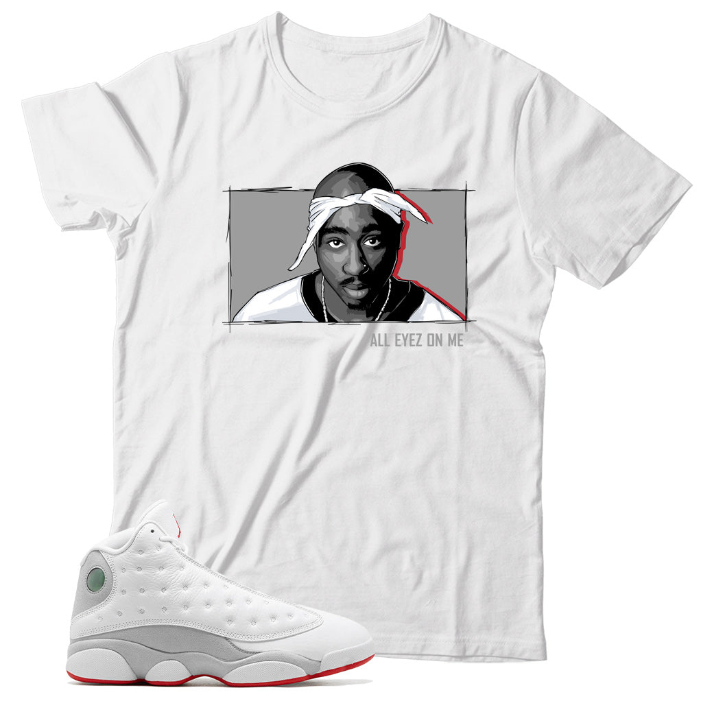 Shirt Match Jordan 13 Wolf Grey