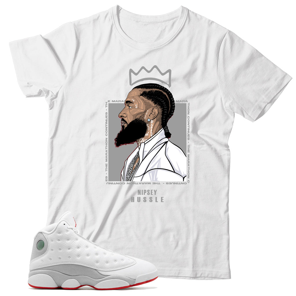 Jordan 13 Wolf Grey shirt