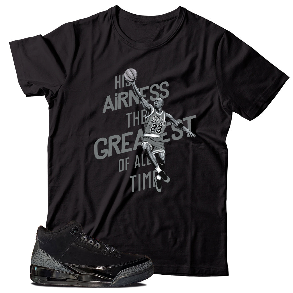 Jordan 3 Black Cat shirt