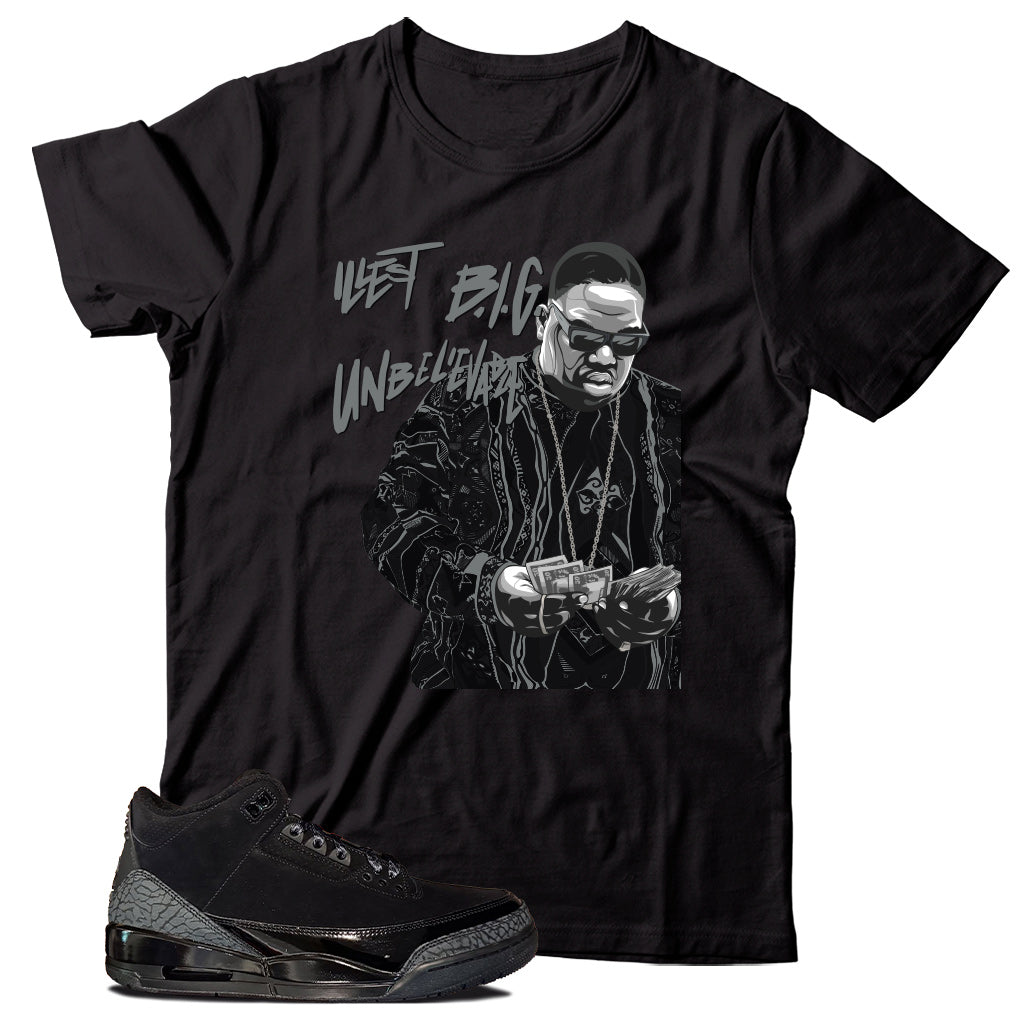 Jordan 3 Black Cat shirt