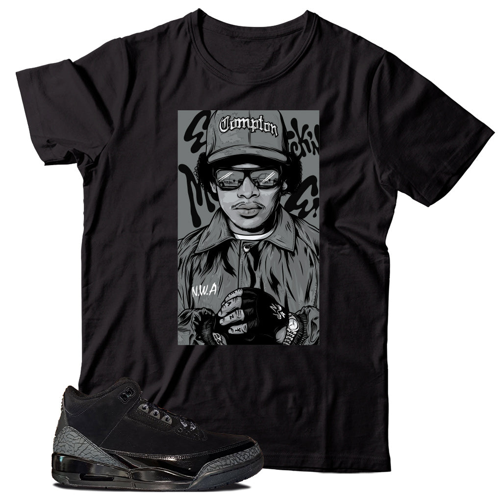 Jordan 3 Black Cat shirt