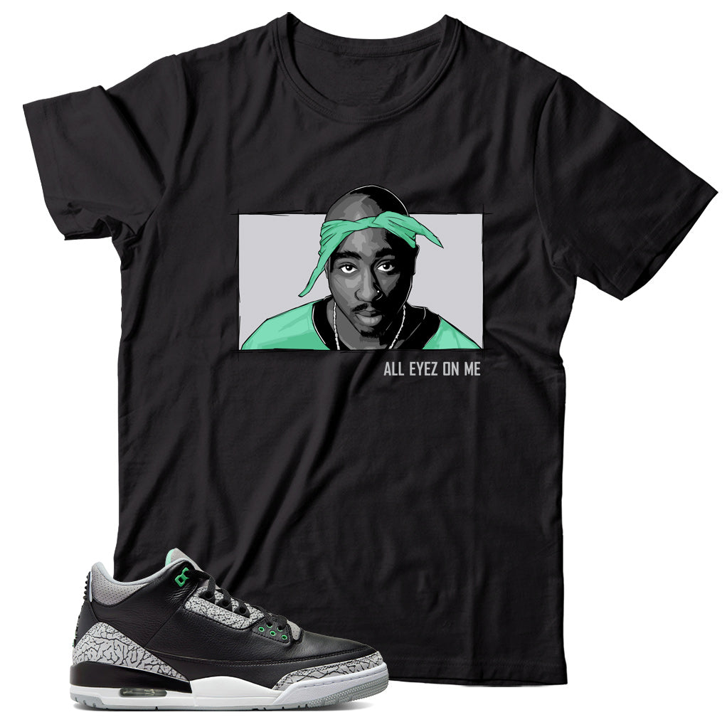 Shirt Match Jordan 3 Green Glow