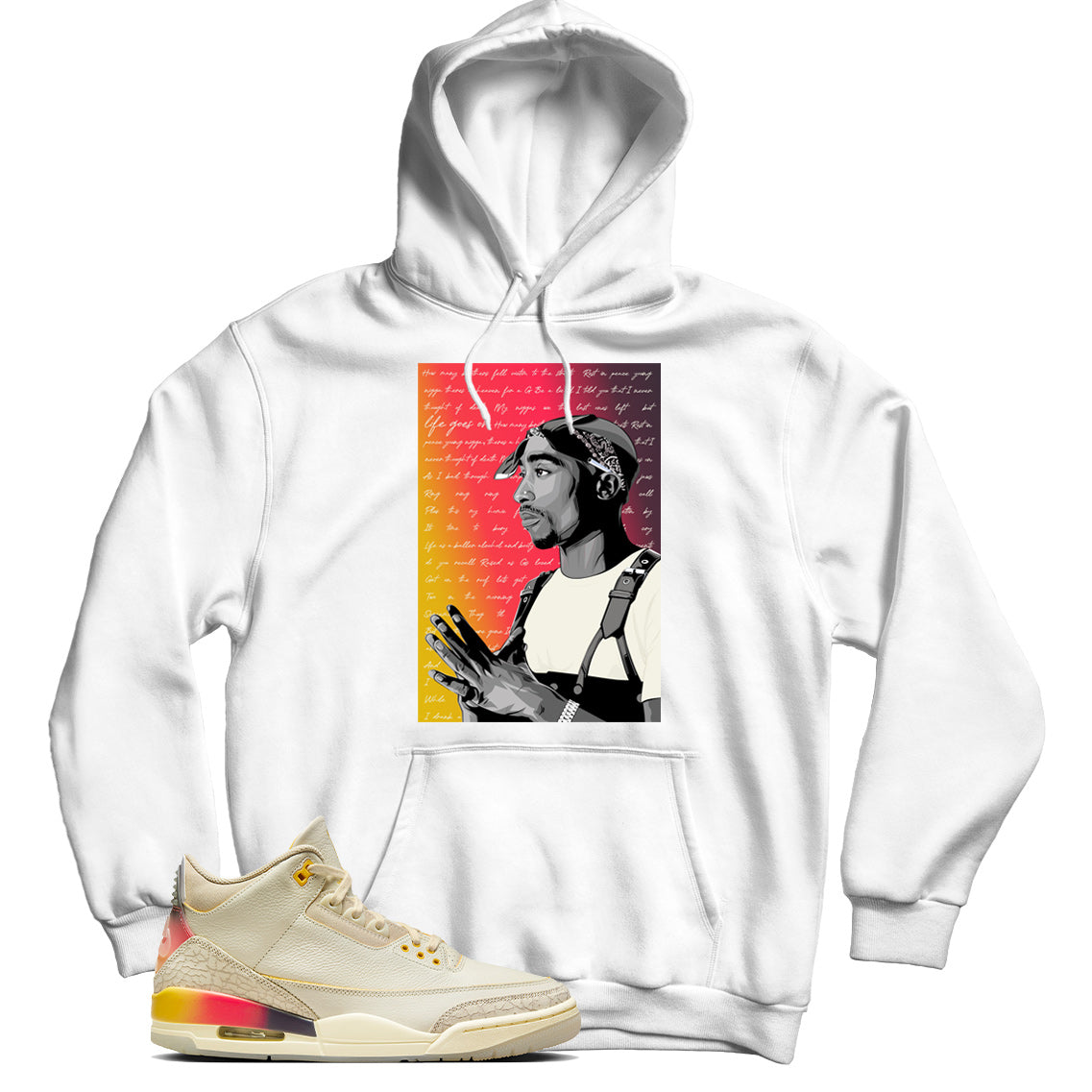 Jordan 3 J Balvin hoodie