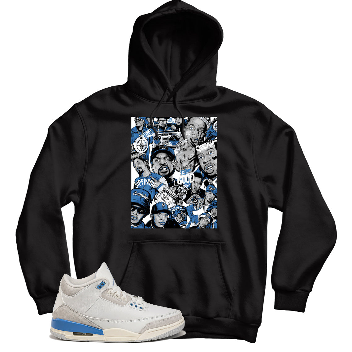 Jordan 3 Lucky Shorts hoodie
