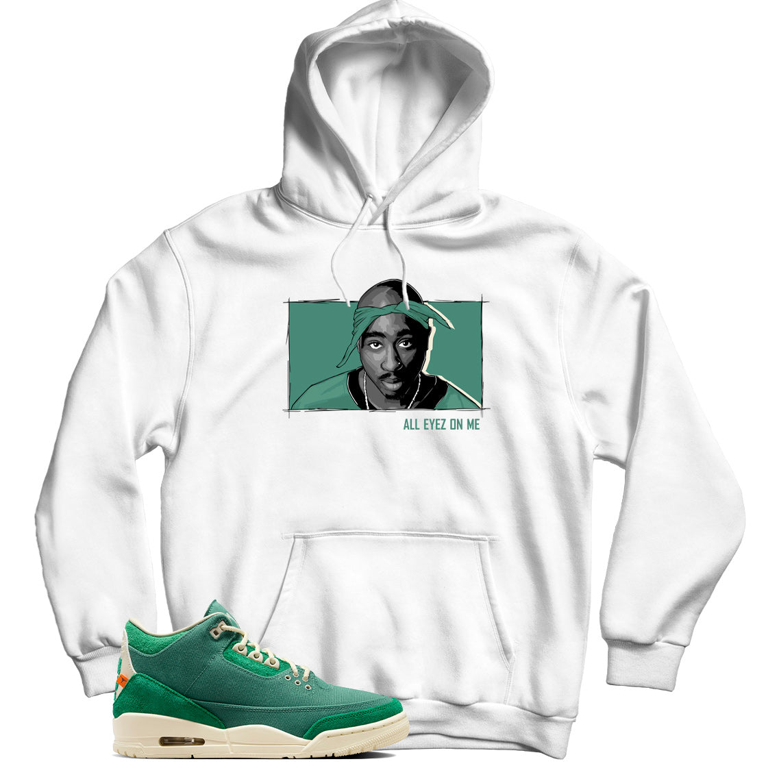 hoodie Match Jordan 3 Nina Chanel Abney Bicoastal