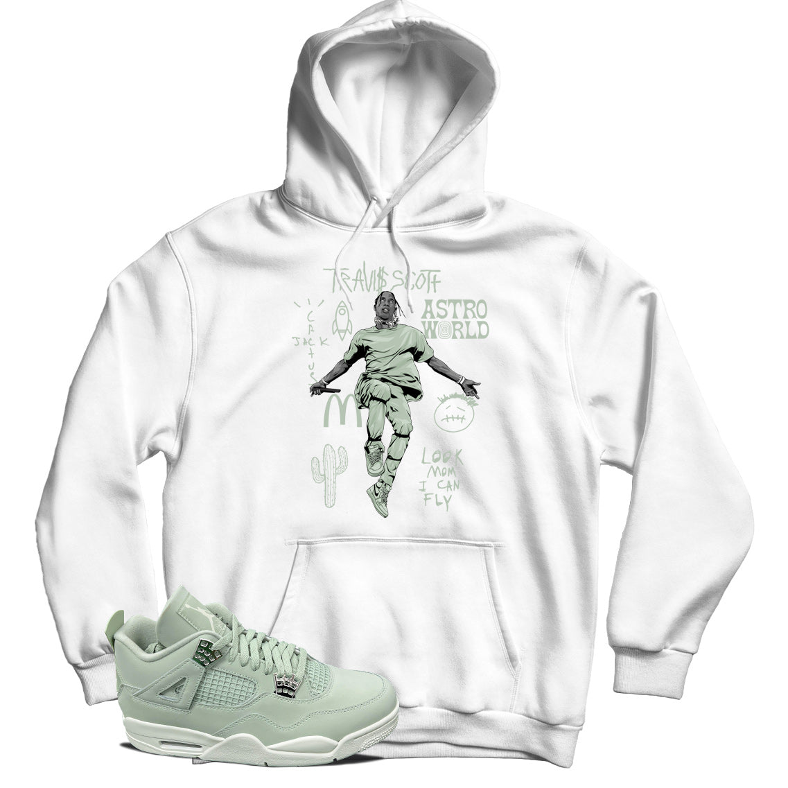 jordan 4 abundance hoodie