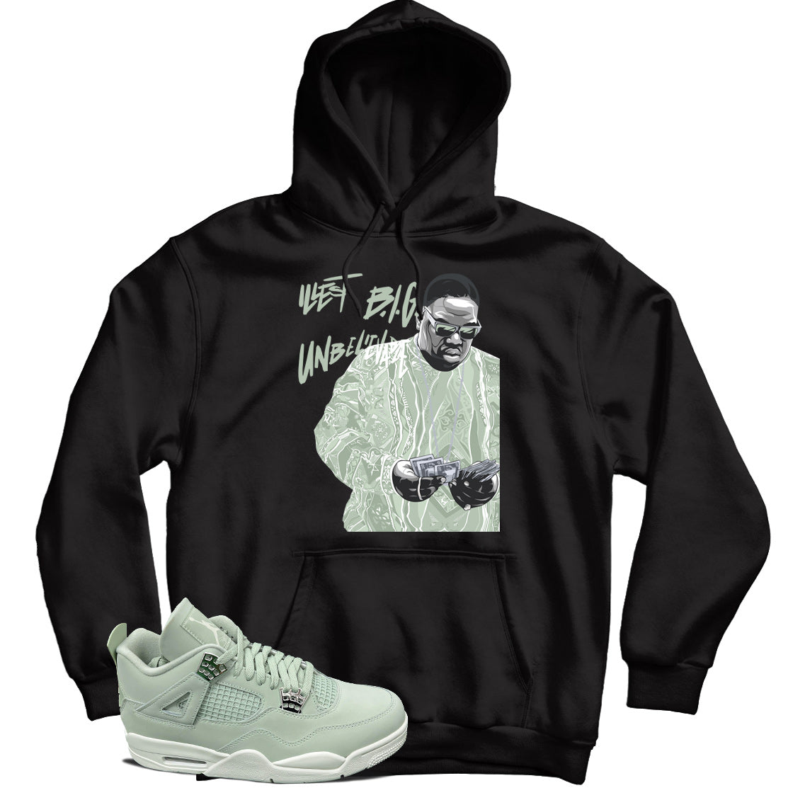 jordan 4 seafoam hoodie