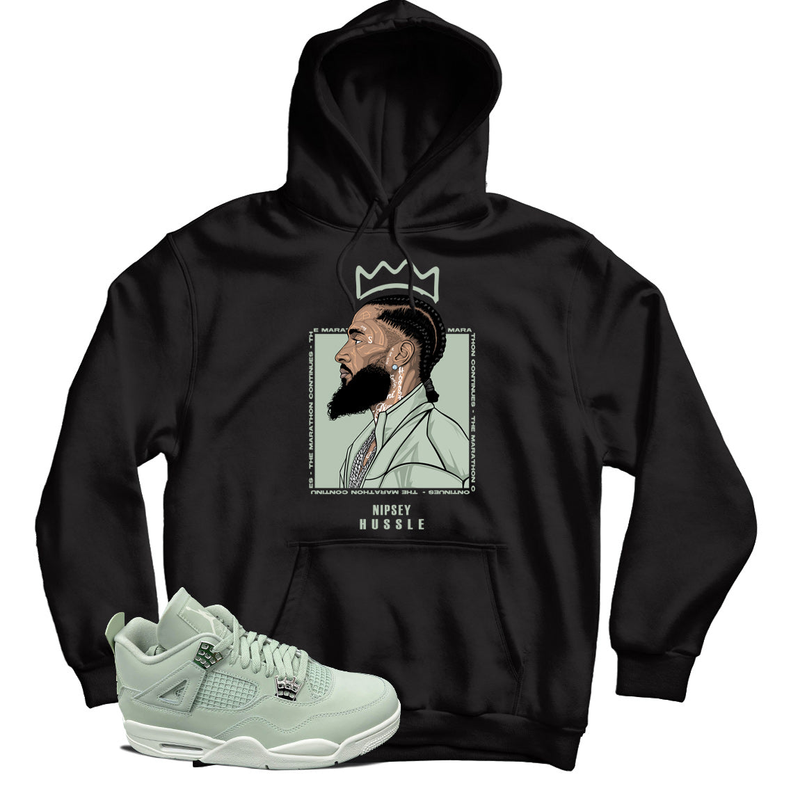 jordan 4 abundance hoodie