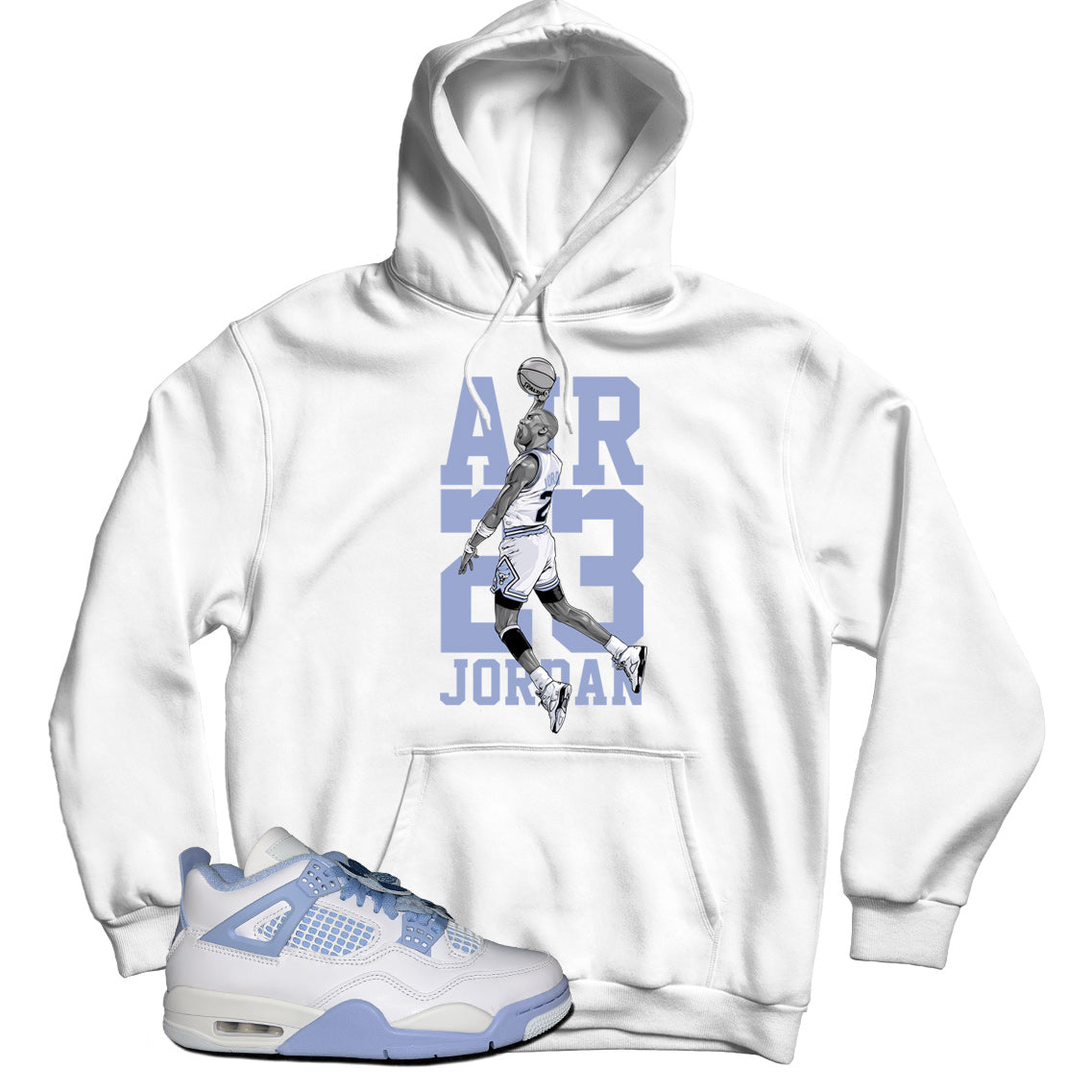 Jordan 4 Forget Me Not hoodie