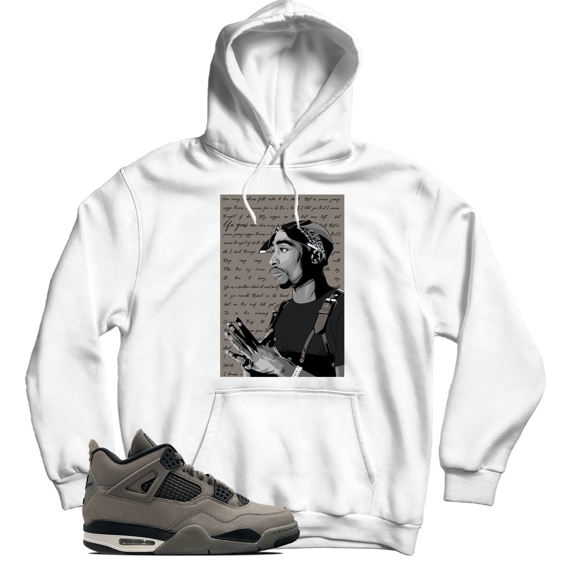 Jordan 4 Cave Stone Hoodie